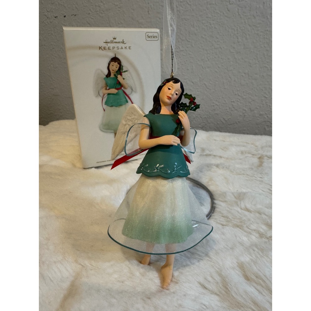Hallmark Keepsake Eternal Love Holiday Angels 2011 Ornament 6th Final Series Box